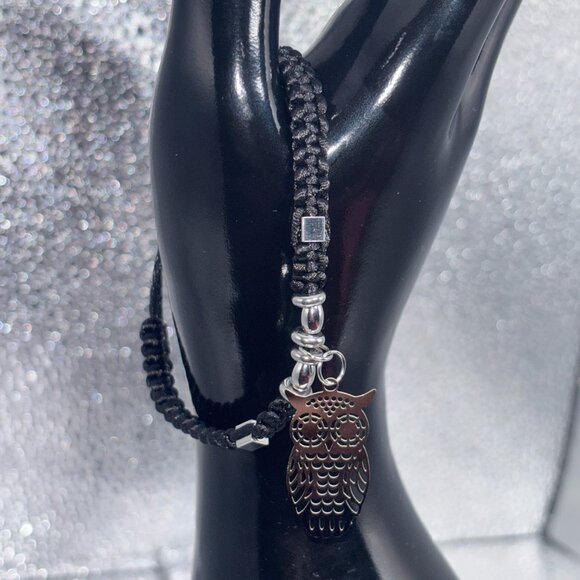 Handmade Adjustable Drawstring Bracelet - Size 7 - Picture 3 of 3